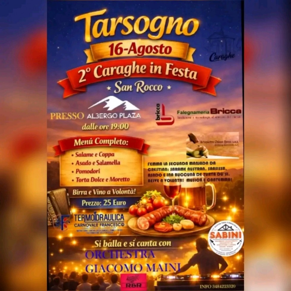 2° Caraghe in festa