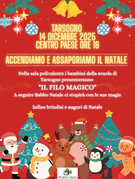 ACCENSIONE DELL'ALBERO E FESTA BIMBI