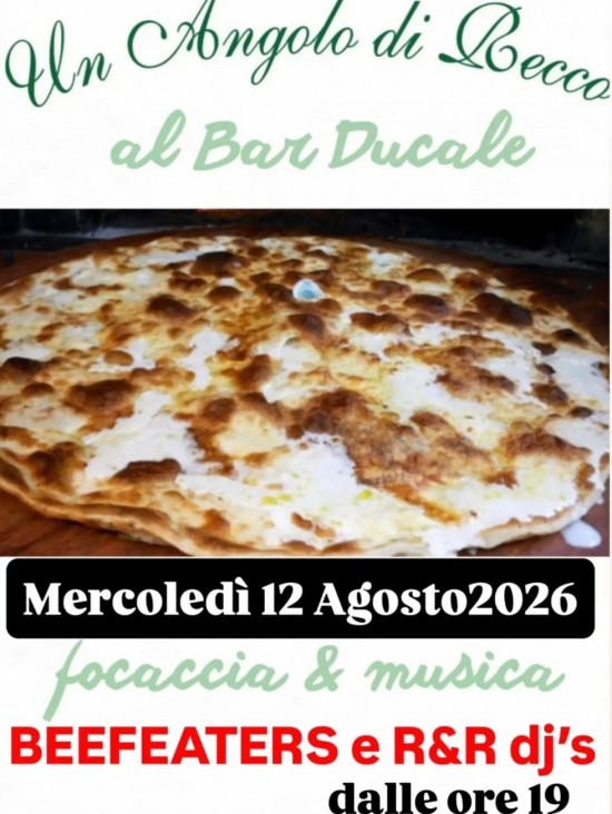Un angolo di Recco al Bar Ducale