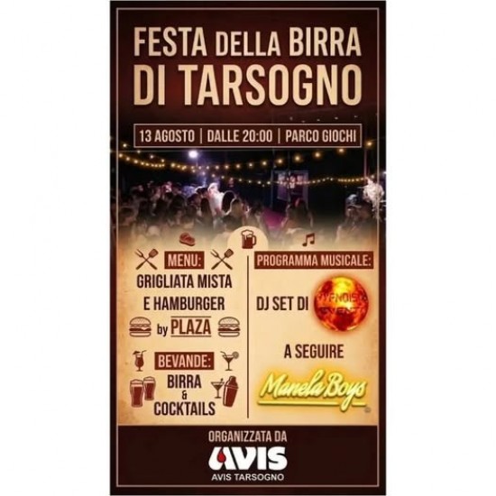 Festa della Birra di Tarsogno