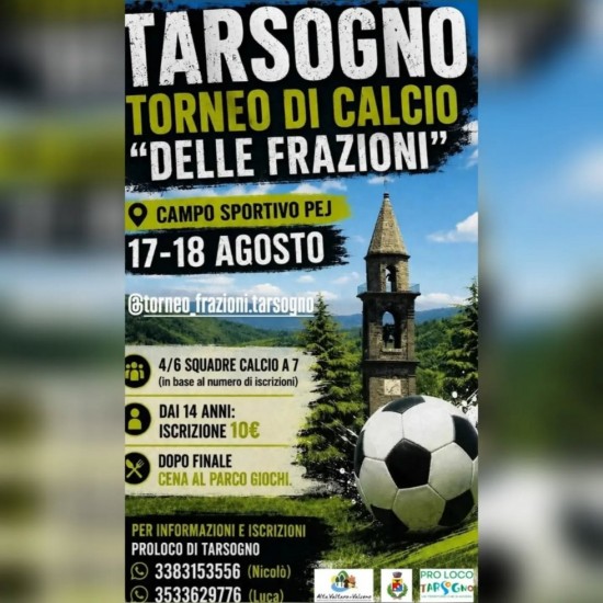 Torneo delle frazioni - calcio a 7
