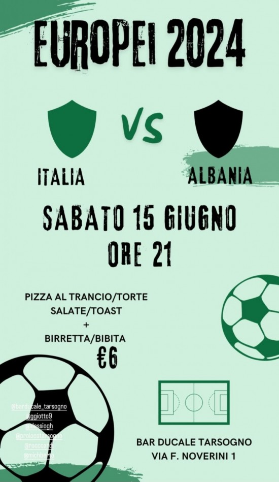 Partita Europei - Bar Ducale